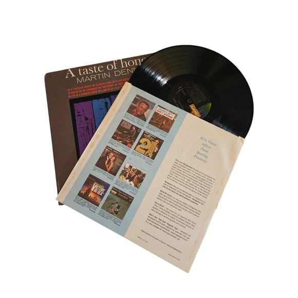 A Taste of Honey Martin Denny Vinyl Record LP Vintage 12 in Liberty Records - Picture 3 of 3